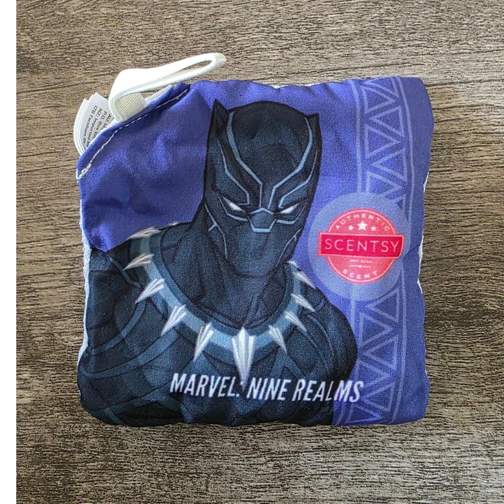 Scentsy Buddy Marvel Black Panther Plush 16 inch with scent pack